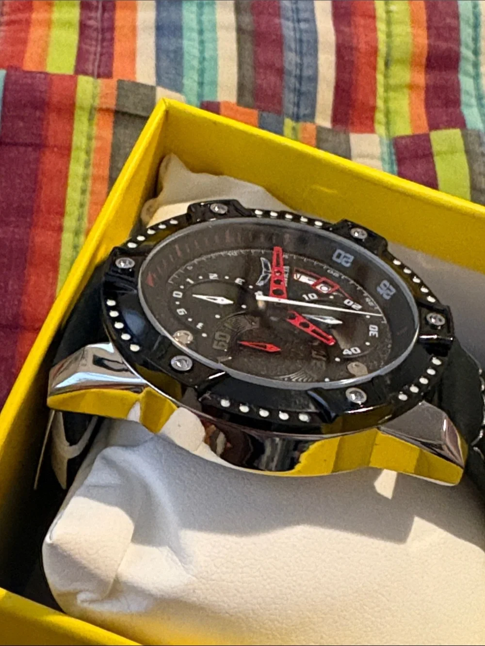 New Invicta S1 Rally I by Invicta Men's Watch w/ Skeleton Dial - 50mm, Black